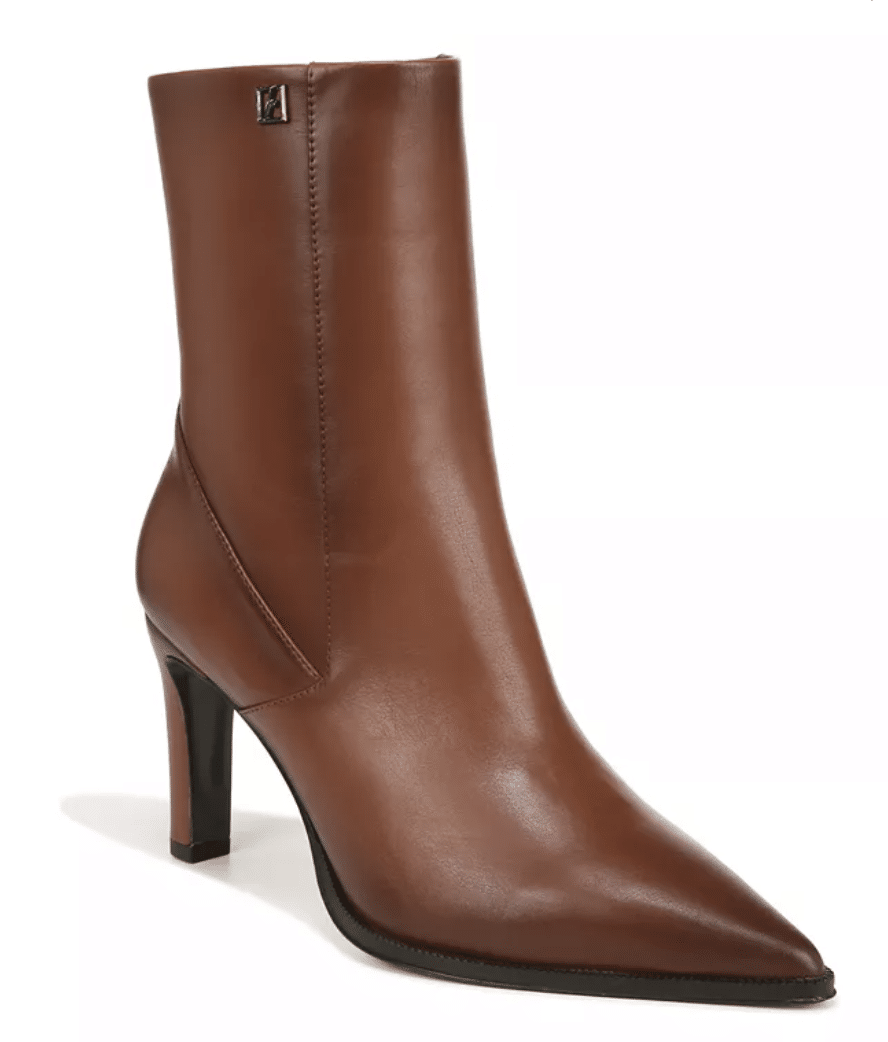 the ultimate guide to wearing boots with jeans! pointed toe 50 is not old tania stephens fashion blogger high heel